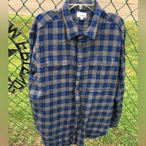 Black, Blue and Gray Plaid